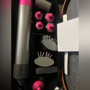Dyson Hair Tool Set - Pink and Gray